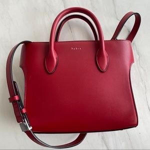 Red Small Top Handle Bag